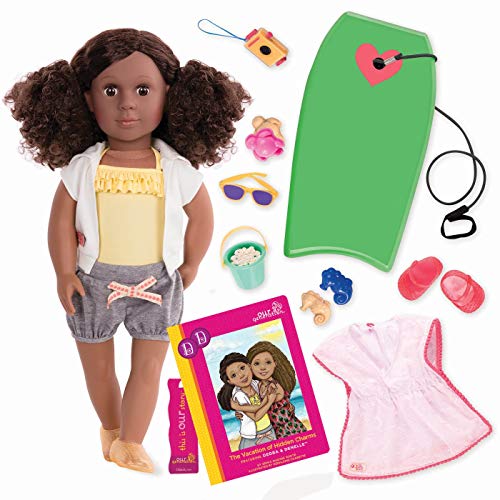 Our Generation 18 Poseable Doll DEDRA with Boogie Board and Accessories