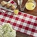 Elrene Home Fashions Farmhouse Living Buffalo-Check Table Runner, Rustic Kitchen and Table Linens, 13
