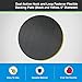 Lake Country Dual-Action 5” Backing Plate - Flexible Polishing Pad Plate w/Smooth Finish - Hook and Loop Pad Fastener - Black & Yellow Polisher Backing Plate with Inner Steel Construction