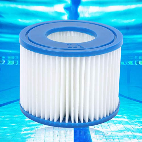 Garsentx Filtro de substituição para banheira de hidromassagem, cartucho de filtro de banheiras de h
