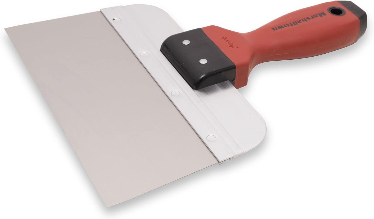 MARSHALLTOWN DuraSoft I Taping Knife,8 Inch, Stainless Steel Blade, Drywall, DuraSoft Handle, 3508SD