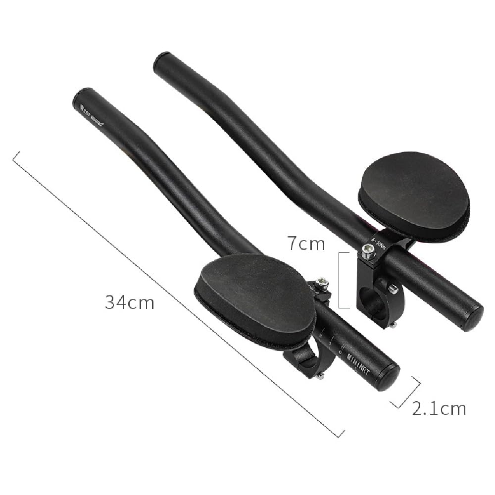 Accoudoir pour guidon de vélo