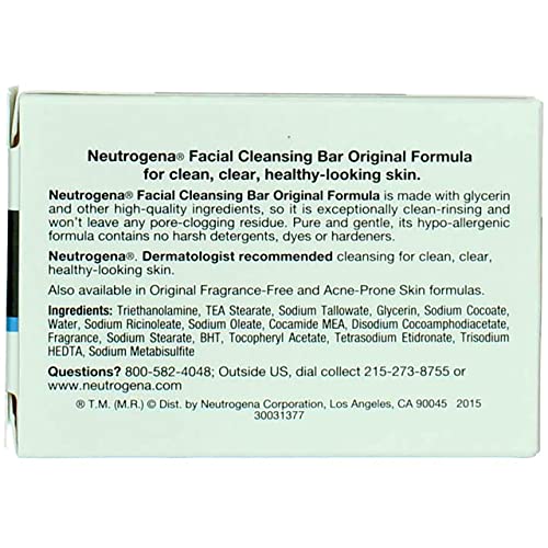 Neutrogena Das Transparent Gesicht Bar Original-Formel, 3,50 oz (2er Pack) – Ansicht 4