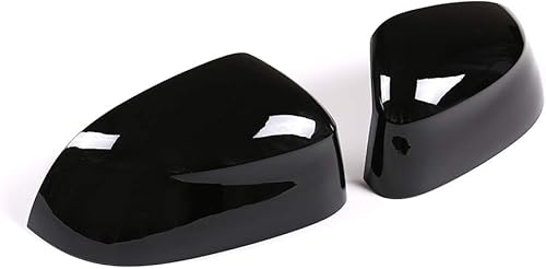 Miniatura 4 de CHEYA Cubierta de tapa de espejo retrovisor lateral exterior ABS para BMW X5 X6 X7 F15 F16 G05 G06 G07 2014-2019 Accesorios de automóvil (negro