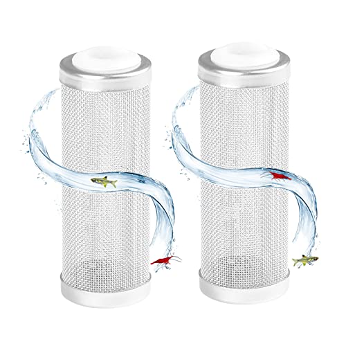 JOIMAR 2 Pezzi di Protezione del Filtro dell'acquario Protezione del Filtro Pellicola Protettiva per Acquario,Ideale per allevamenti di Pesci Tropicali Sistemi fognari e sistemi industriali.