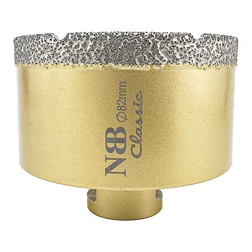 NBB brazed diamond hole saw with M14, Classic Golden type