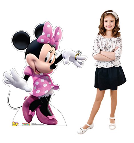 Image of Cardboard People Minnie Dance Life Size Cardboard Cutout Standup - Disney's Mickey Mouse Clubhouse