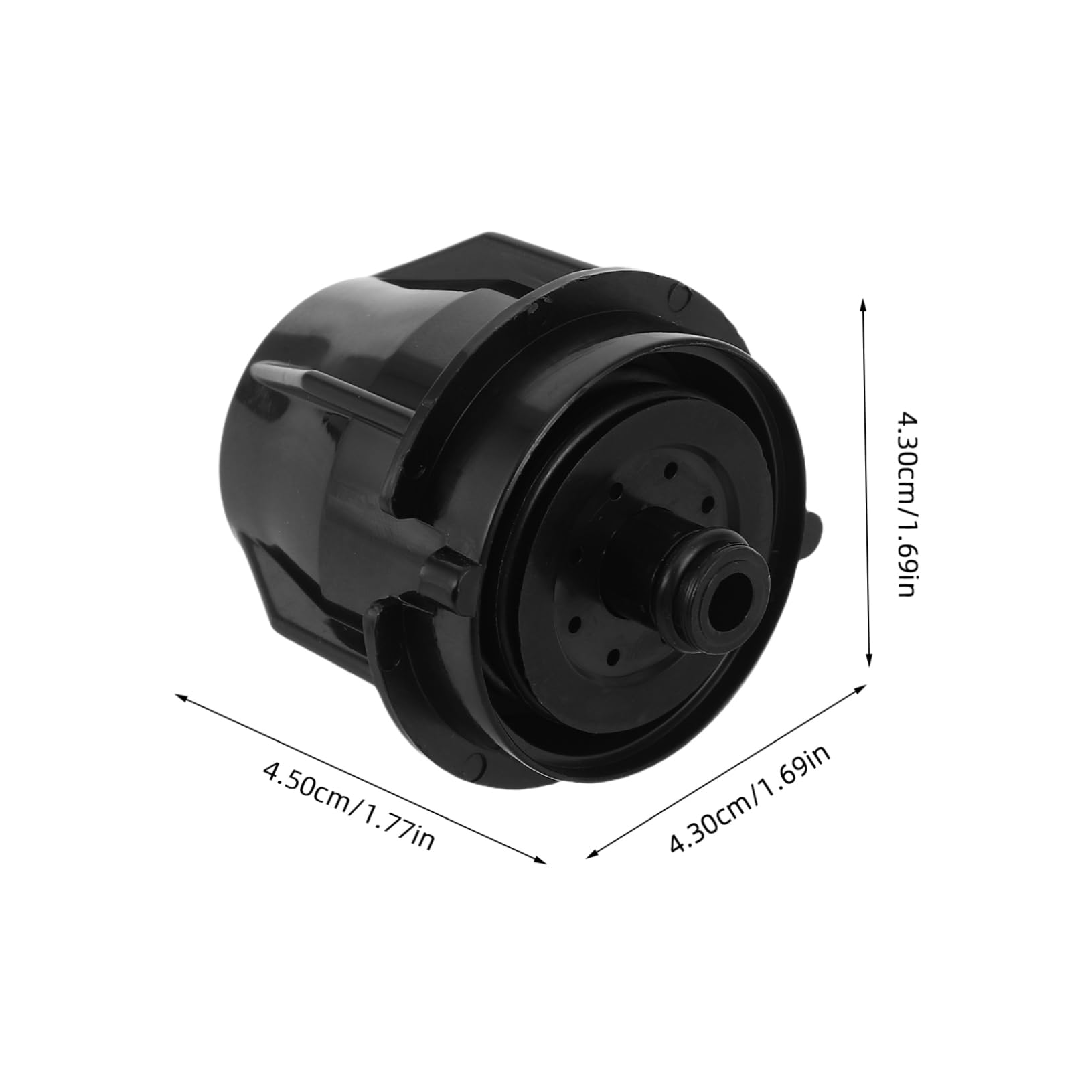 OFFSCH Soda Valve Nozzle Replacement for Drink Dispenser Precision Control Nozzle for Soda Maker Effortless Installation for Bars and Restaurants Black