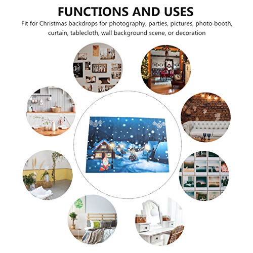 KESYOO Natal Fotografia Pano de Fundo Fotografia Fundo FamÃ­lia Festa DecoraÃ§Ã£o Bolo Mesa Banner F