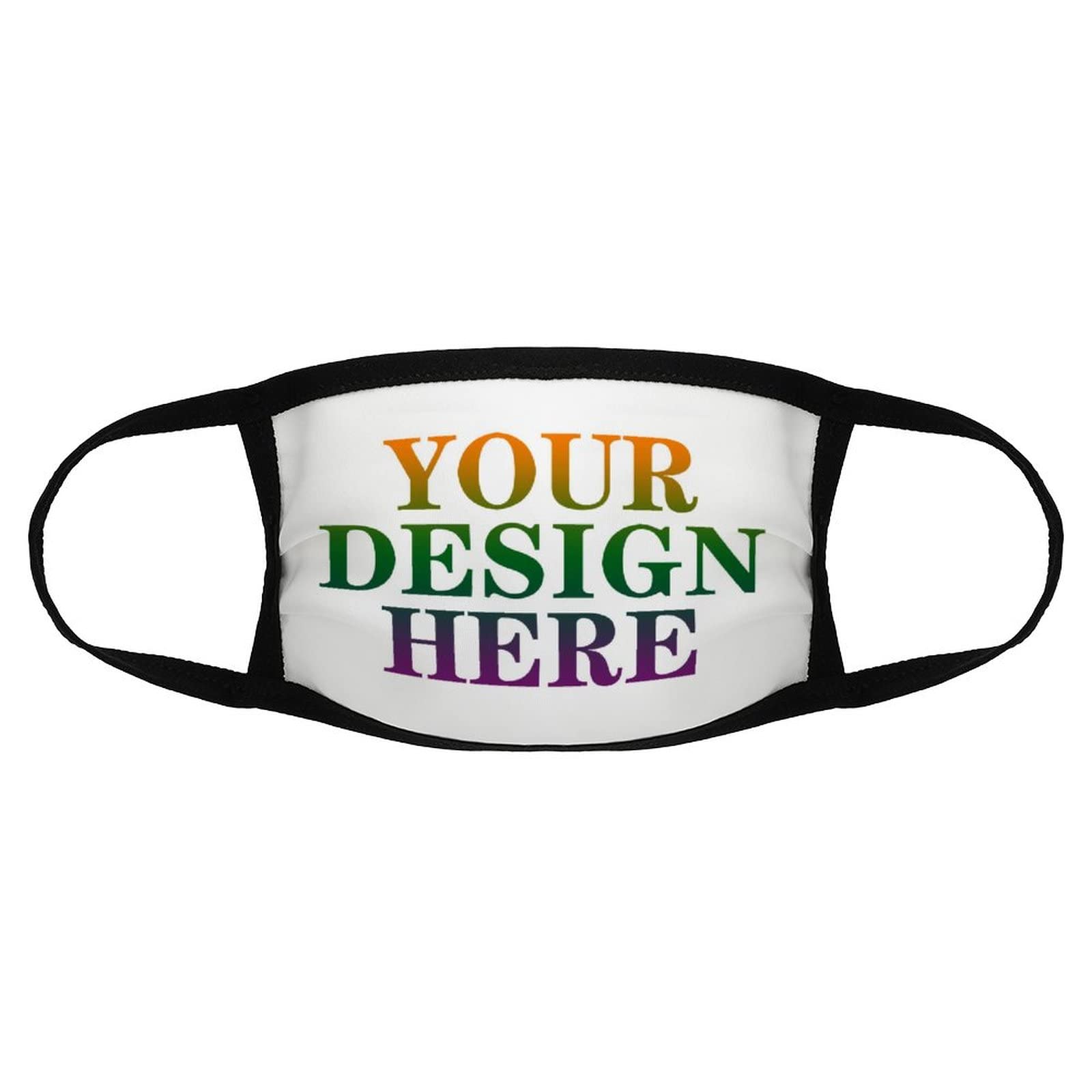 Personalized Face Masks Funny Mask with Photo Text Logo Unisex Custom Face Cover