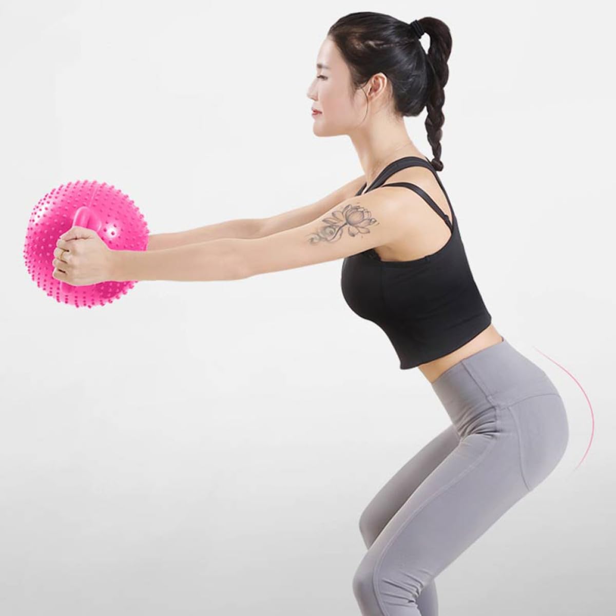 Kettlebell in Peso da Portatile Pvc Riempire Regolabile | Impugnatura Doppia, Antiscivolo, Protezione Pavimento, per Squat e Ginnastica, Comodo da Trasportare
