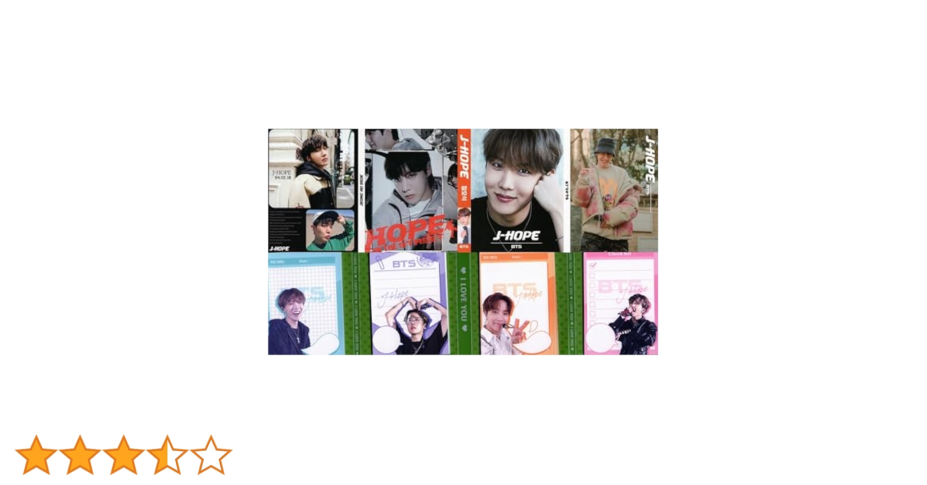 BTS JHOPE トレカ クリアファイル ノート などグッズセット BTS JHOPE グッズセット - メルカリ