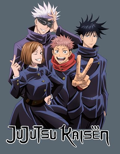 Bioworld Jujutsu Kaisen Group Shot Men's 2-Pack Pajama Set3