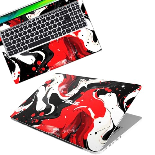 Image of DSGN 161 Full Body Laptop Skin Bubble-Free| Laminated| Removable| HD Quality Sticker for Laptops Upto 15.6 Inches Compatible with Asus