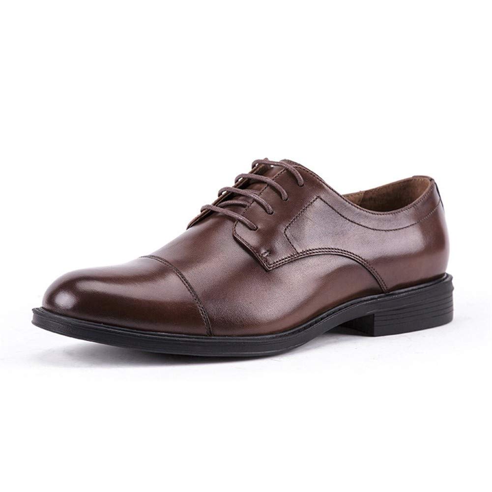 Chaussures Derby en cuir premium pour hommes au style rétro chic
