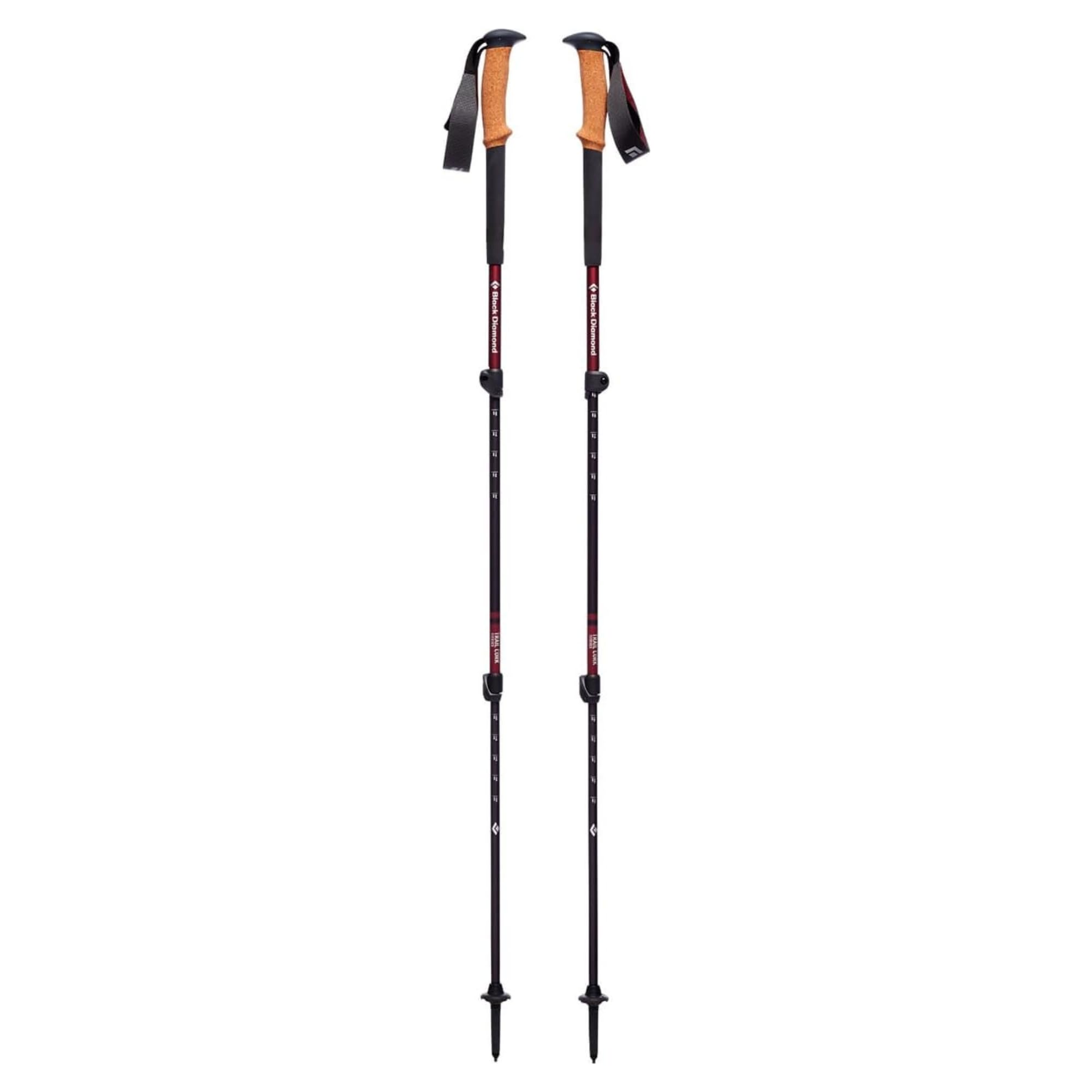 Trail Trekking Poles (Pair), Lightweight, Aluminum, Hiking