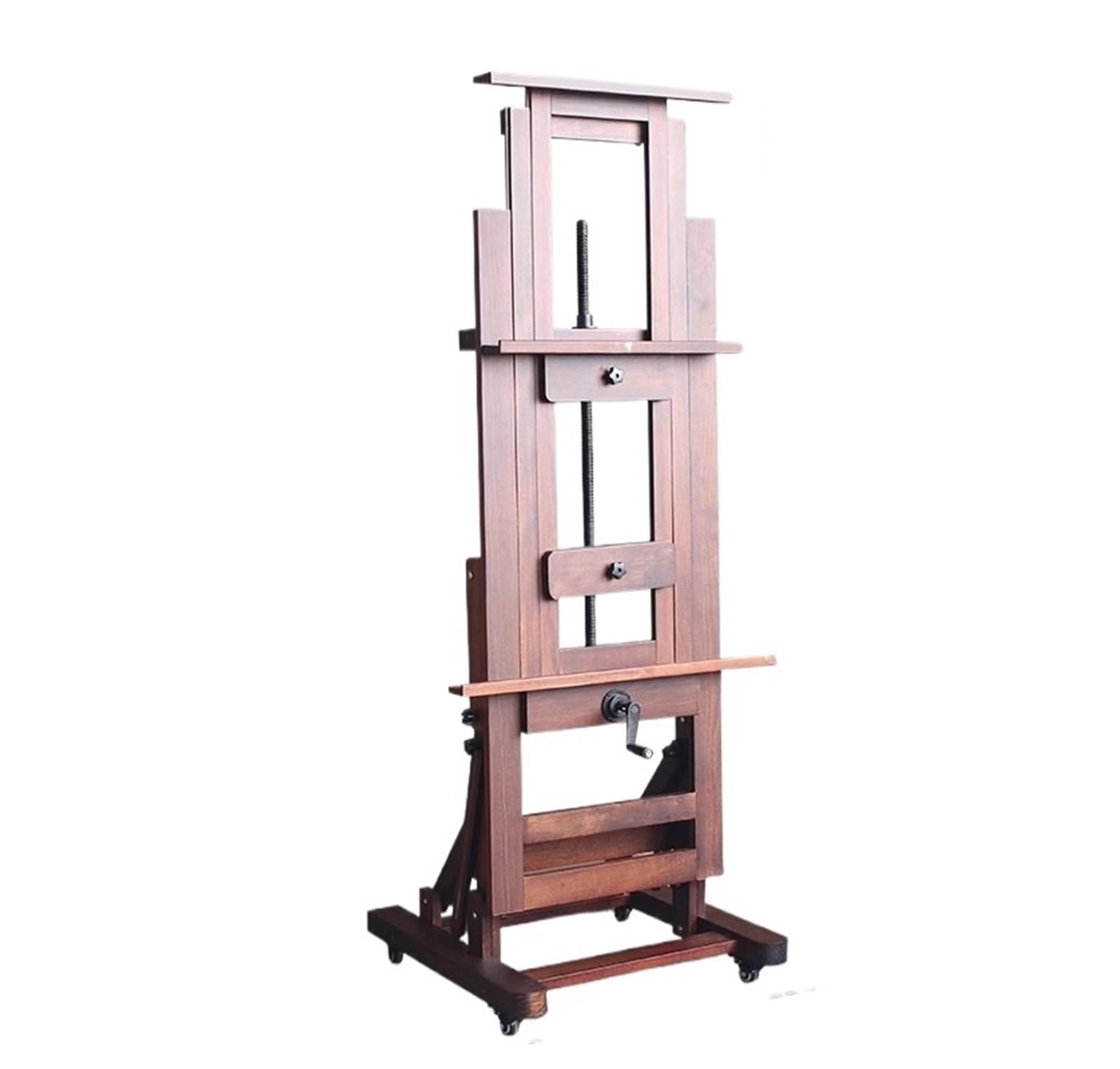 NGDFGR Easel Single-Rocker Flat Stand Dual-Purpose Easel Floor-Standing Adjustable Professional Exhibition,Color3