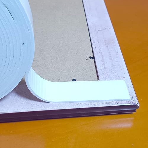 Miniatura 6 de 2 Rolls Double Sided Foam Tape Heavy Duty Mounting Tape Decorative and Trim Strong Weatherproof Adhesive Tape for Tape-Outdoor and Indoor Home Decor