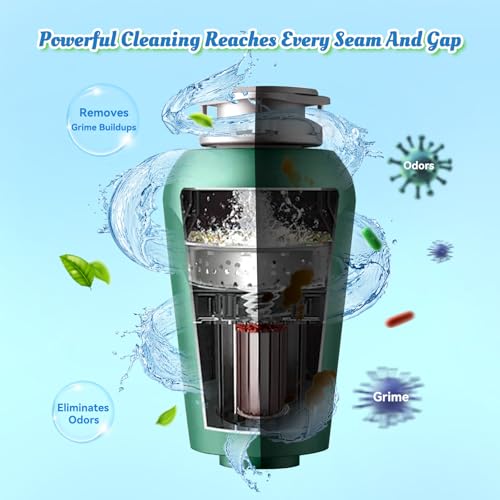 Image of Bellaluce Garbage Disposal Cleaner Tablets, Mint Scent, 48 Pack | Foaming Cleaner and Deodorizer for Kitchen Disposals, Helps Remove Grease, Scale and Odors, Septic-Safe Formula