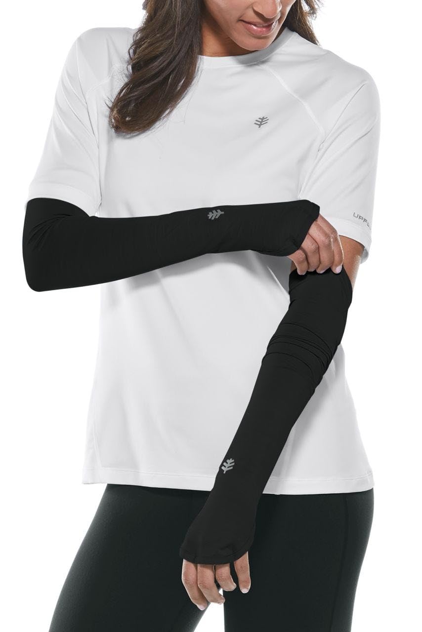 Coolibar Women's Performance Arm Sleeves - UPF 50+ Sun Protection - Backspin