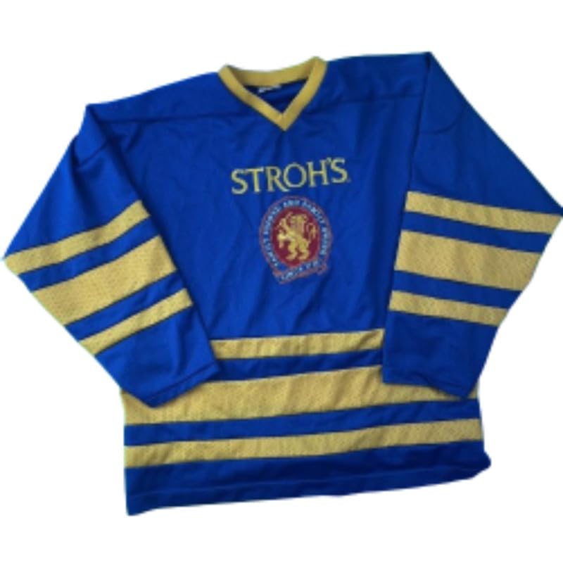 Irish Stout Beer Hockey Jersey March 17 St. Patrick's Day Colors Stitch New Size Custom Name Number