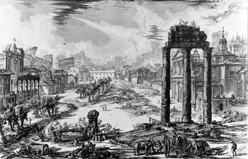 Impression Forum romain Battista Piranesi toile chic 60x90