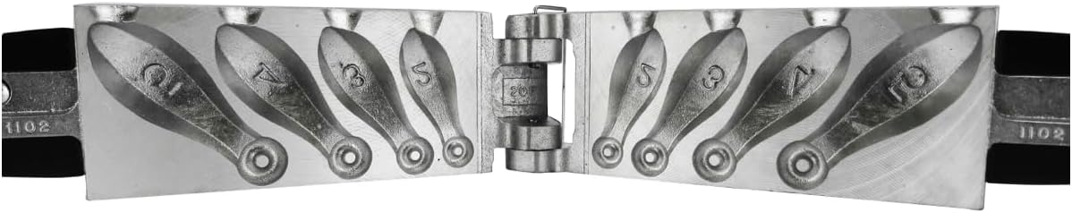 Do It Mold Bank Sinker Production 2oz, 3oz, 4oz, 5oz (4 Cavities) Do it Mold 1102 BK-4-L