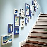UN MURO DE GALERÍA PARA IMPRESIONAR: crea un muro de características que tus invitados querrán copiar. El marco de imagen le permite diseñar una pantalla que no solo agregará estilo a una pared en blanco, sino que también le dará el cálido brillo de sus recuerdos atesorados y mejorará cualquier habitación.