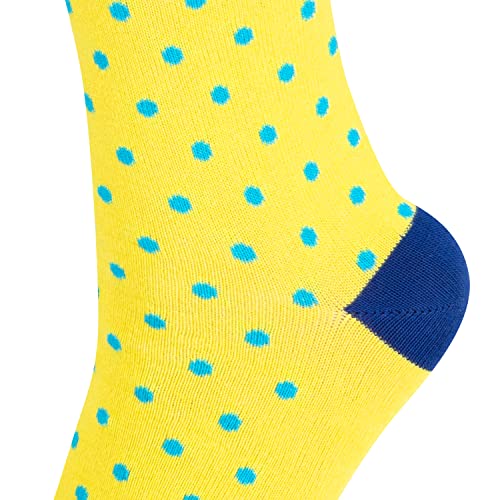 Mysocks Calzini unisex alla caviglia Giallo blu