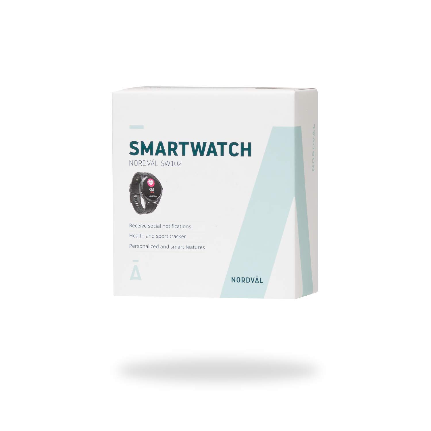 Nordväl SW102 Smartwatch (czarny)