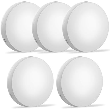 CORVI LED Surface 8 Ceiling Light | 28 Watts illumination using 20 Watts power | Dimmable & Driverless | Backlit for Maximum Output | 5700K White (Pack of 5)