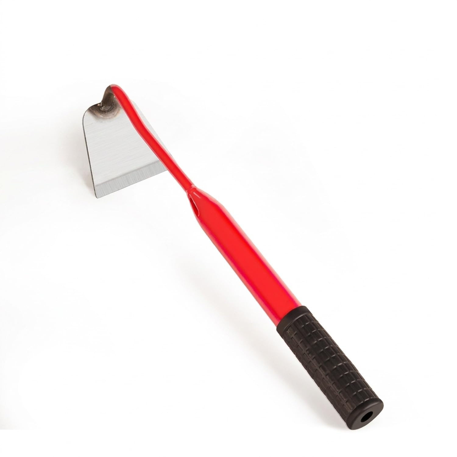 SOHNVWTGD Manganese Steel Garden Hoe with Red Handle - Lightweight Hand Tool for Soil Loosening and Cultivation in Raised Beds