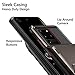 Vofolen for Galaxy S20 Ultra Case Wallet Credit Card Holder 4-Card Slot Hidden Back Pocket Dual Layer Hybrid Rugged Rubber Bumper Protective Hard Shell Cover for Samsung Galaxy S20 Ultra 6.9 Gun Metal