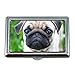 Produktbild Zigarettenetui Box, Hund Niedlichen Tier Hunde Haustier Mops Welpen, Visitenkartenetui Visitenkartenetui Edelstahl