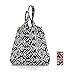 Produktbild reisenthel Mini Maxi Shopper 15 Liter Einkaufsbeutel Faltbeutel, Plastik, Hopi Black, 43 x 7 cm