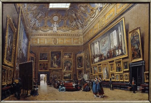 Vue de la place du Salon du Louvre pour sublimer l'intérieur des passionnés d'art