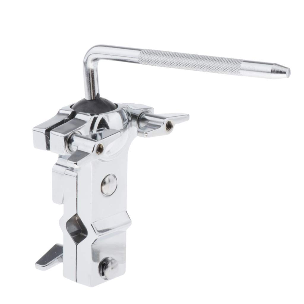 Tenlacum Multipince Réglable Pour Percussions Batterie - Support Fixation Cymbale Et Tambour En Alliage De Zinc