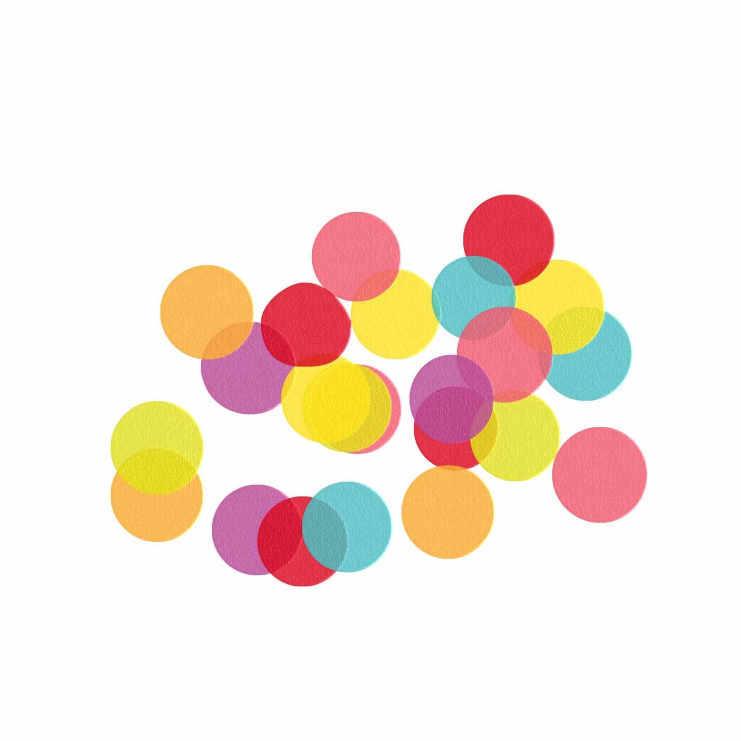 Amscan 9912124 - Multicoloured Tropical Mix Tissue Paper Table Confetti Scatters - 10 g