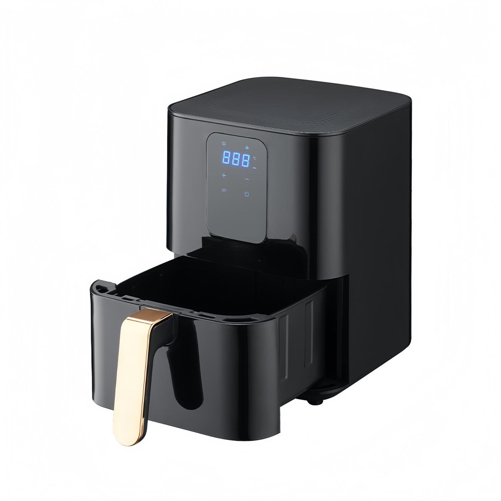 Freidora de aire 5.5 L freidora sin aceite 1400 W pantalla táctil 80‑200 °C,Temporizador 60 min, freidora aire bajo consumo, air fryer para 4‑6 personas,Cocina sana,fácil de usar y limpiar