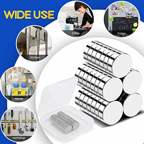 Image of 35 PCS Refrigerator Magnets, 15x3mm Earth Magnet Mini Neodymium Magnets for Crafts, DIY, Office, Kitchen