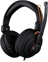 Gaming Headset for Desktop and Laptop,PC Gaming Headset with Noise Canceling Mic, Brain Multimedia Stereo Headset