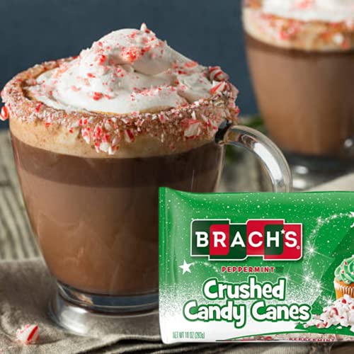 Crushed Peppermint Candy Canes Bundle. Includes One-10 Oz Bag Of Brachs Crushed Peppermint Candy Canes! Perfect For Decorating Christmas Goodies & Cocoa Toppers! Comes With A Bellatavo Fridge Magnet! #TOP7