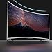Produktbild 32-Zoll-Großbild-Fernseher mit gebogenem Bildschirm 3000R Krümmung 4K HDR 1920x1200 HD HDMI Intelligentes Fernsehgerät, Unterstützung verkabelt und drahtlos(EU Plug)
