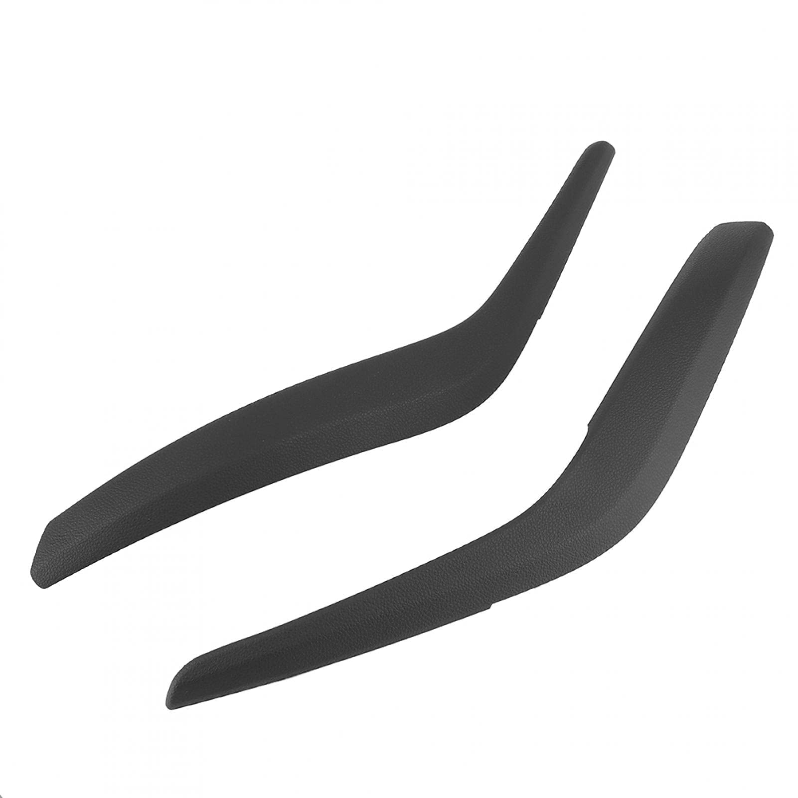 Dioche Couverture de poignée de porte de voiture, Lot de 2 garnitures de poignée de porte intérieure noire 51412991775 pour X1 E84 2010-2016