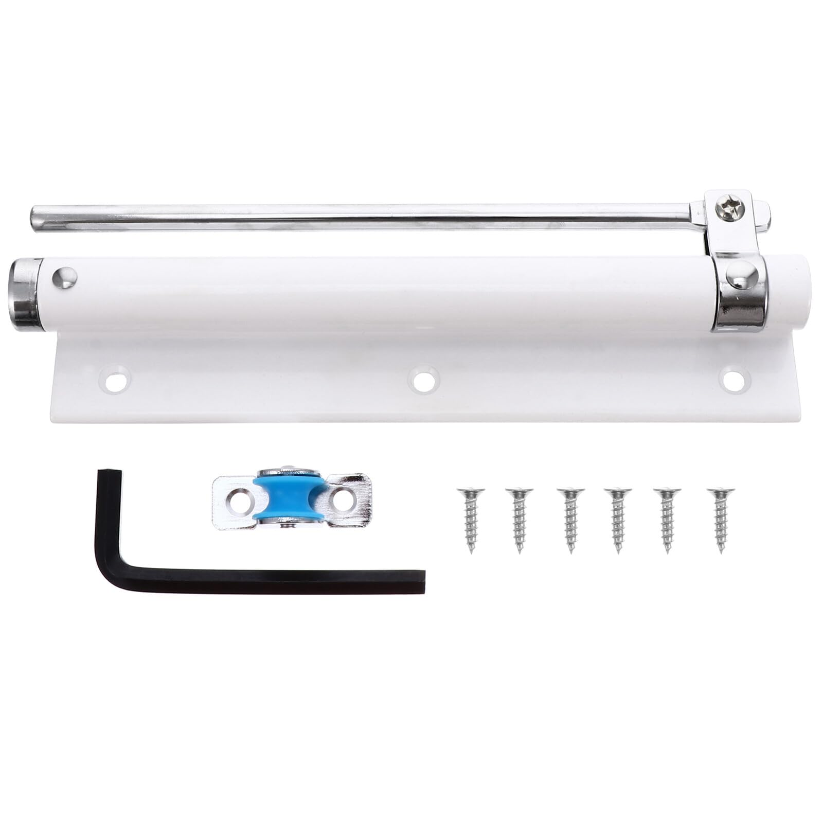 Cierrapuertas automático ajustable de acero inoxidable y aleación para hogar y oficina