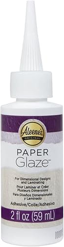 Aleene s papel Glaze con pinzas de punta 2oz
