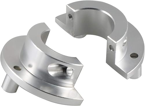 Miniatura 5 de UAUS plata 1.417 in CNC adaptador para 1.5 pulgadas 66cc 80cc motorizado bicicleta bicicleta