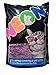 Neon Purple Clumping Crystal Cat Litter, 4 lb Bag