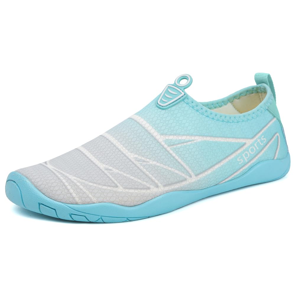 Zapatos Pies Descalzos Secado Rápido para Hombre Mujer, Ligeros Malla Zapatillas Acuáticas para Playa, Natación, Piscina, Senderismo, Actividades Deportivas
