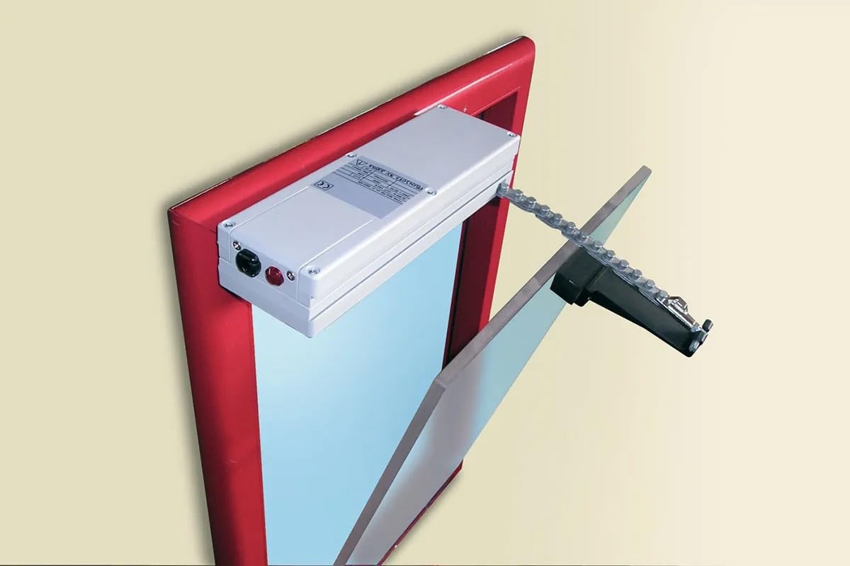 Azionamento Elettrico per Finestre Wasistas | Soluzione Automatica per Apertura e Chiusura Vasistas | Comfort, Sicurezza ed Efficienza Domotica per Ogni Ambiente (Bianco)